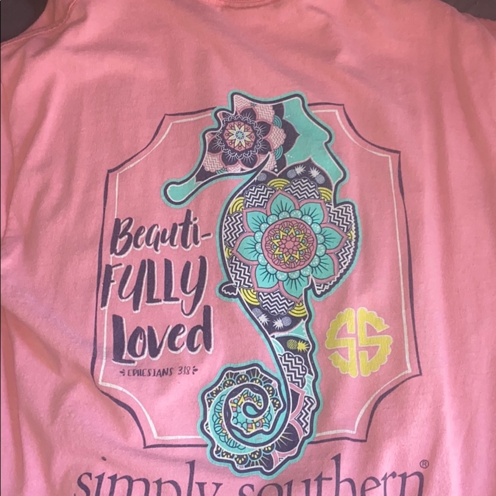 Short sleeve simply souther tee shirt